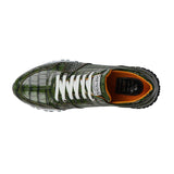 Green Patterned Sneakers