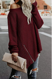Plus Funel Sweater