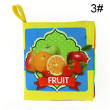 Intelligence Development Funny Cloth Cognize Book Educational Toy for Kids Baby