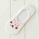Cute Women Girl Bear Cat Dog Rabbit Invisible Low Cut No Show Loafer Boat Socks