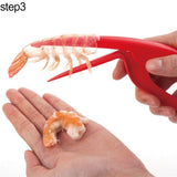 Creative Kitchen Prawn Peeler Shrimp Deveiner Remover Peel Device Portable Tool