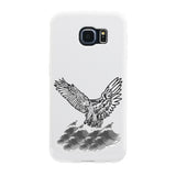Big Eyes Girl Faux Leather Card Slots Stand Full Cover Case for iPhone 5 6S 7