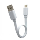 Portable Ultra Short 20CM Micro USB Data Charger Cable Power Charging Cord