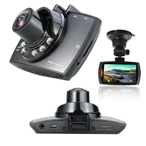 1080P 2.7 Inch LCD Car Camera Full HD Dash Cam Crash DVR G-sensor Night Vision HDMI