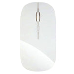 2.4 GHz Slim Optical Wireless Mouse Mice + USB Receiver for Macbook Laptop PC