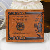 Luxury Men Faux Leather Bifold Wallet Credit ID Card Holder Slim Coin Bag Gift