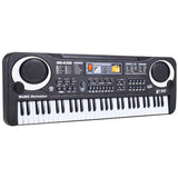 61 Keys Portable Electronic Keyboard Piano for Kids with Microphone Power Cord