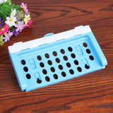 Foldable Plastic Garbage Bag Rack Hanging Trash Shelf Kitchen Rubbish Holder