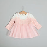 Idea girl autumn 2020 new Korean dress knitted gauze skirt Bao Tong