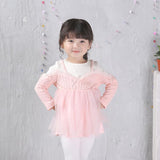 Idea girl autumn 2020 new Korean dress knitted gauze skirt Bao Tong