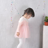 Idea girl autumn 2020 new Korean dress knitted gauze skirt Bao Tong