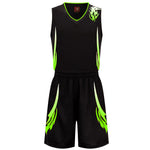 Basketball suit wholesale, men's basketball jerseys training, sportswear set, printed custom print number one generation