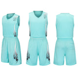 Basketball suit wholesale, men's basketball jerseys training, sportswear set, printed custom print number one generation