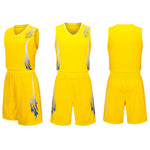 Basketball suit wholesale, men's basketball jerseys training, sportswear set, printed custom print number one generation