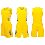 Basketball suit wholesale, men's basketball jerseys training, sportswear set, printed custom print number one generation