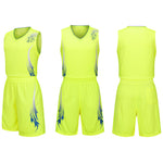 Basketball suit wholesale, men's basketball jerseys training, sportswear set, printed custom print number one generation