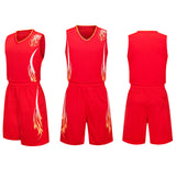 Basketball suit wholesale, men's basketball jerseys training, sportswear set, printed custom print number one generation