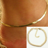 Women Sexy Fish Scales Anklet Bracelet Beach Sandal Ankle Foot Chain Jewelry
