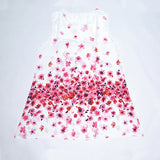 Women Fashion Floral Printing Sleeveless Dress Summer Clubwear Party Sundress