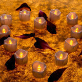 12Pcs LED Tealight Candles Smoke Free Night Light Wedding Safety Romance Decor