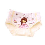 Cartoon Princess Soft Elastic Cotton Kids Girls Underwear Briefs Underpants