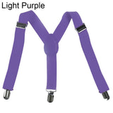 Children Kids Boy Girls Clip-on Y-Back Suspenders Elastic Adjustable Braces