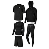 Men Sportswear Compression Sport Suits Quick Dry Running Sets Clothes