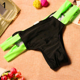 Women's Sexy Sweet Bowknot Strappy Side Bikini Bottom Summer Beach Swimwear - ENSEIGNE DENIS