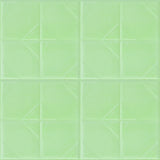Foam 3D Plate DIY Wall Home Decoration Self-adhesion Stickers Gift Pure Color