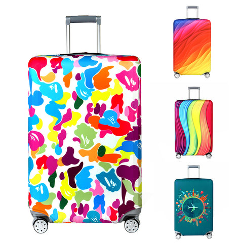 20/24/28inch Travel Elastic Colorful Dustproof Luggage Suitcase Protective Cover