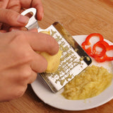 Lemon Zester Kitchen Cook Tool Garlic Grater Ginger Press Crusher Spice Grinder