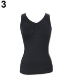 Women Slimming Tummy Control Breast Lift Built-in Bra Tank Top Shaper Shapewear