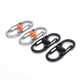 8-Shaped Outdoor Hook Buckle Snap Clip Mount Climbing Carabiner Chain Key Chain