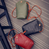 Fashion Women's Mini Faux Leather Cross Body Bag Purse Bucket Phone Bag Gift