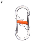 8-Shaped Outdoor Hook Buckle Snap Clip Mount Climbing Carabiner Chain Key Chain