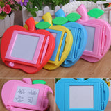 Kids Child Educational Toy Erasable Magnetic Apple Drawing Doodle Board Sketcher