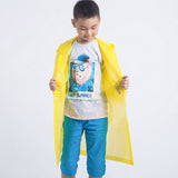 Children Raincoat Kids Impermeable Cover Poncho Rainwear Waterproof Hooded Capa