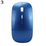 2.4 GHz Slim Optical Wireless Mouse Mice + USB Receiver for Macbook Laptop PC