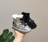 0-3 Years Winter Children Snow Boots Buckle Thick Non-slip
