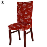 Elastic Flower Hotel Home Dining Room Wedding Banquet Party Seat Chair Cover