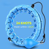 24 Detachable Knots Adjustable Smart Hula Hoop Weight Loss Exercise SP