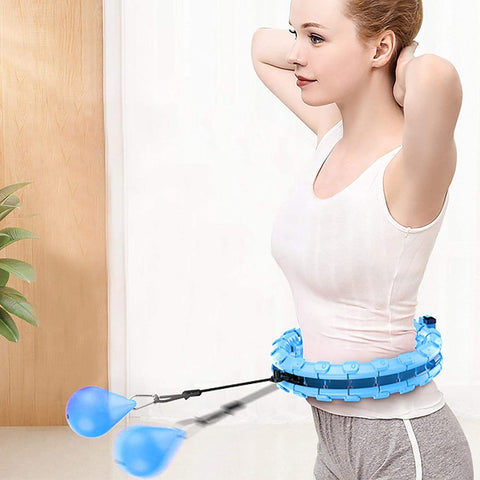 24 Detachable Knots Adjustable Smart Hula Hoop Weight Loss Exercise SP