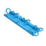 Home Bathroom Kitchen Plastic Hanger Rack Towel Hat Utensil Wall Mounted Hook