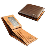 Men Casual Faux Leather Pocket Wallet Clutch ID Credit Card Holder Bifold Purse