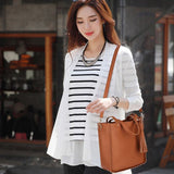 4Pcs/Set Women Faux Leather Handbag Shoulder Bag Tote Purse Messenger Clutch