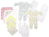 Newborn Baby Girls 16 Pc Layette Baby Shower Gift