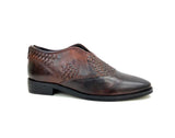 Izabella Burgundy Vintage Loafer