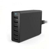 Fast Charger ower 50W 6-Port 1.6m USB Desktop Charging Station SP