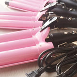 Hair Curling Iron 3 Barrel Temperature Adjustable and Fast Heating SP
