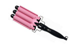 Hair Curling Iron 3 Barrel Temperature Adjustable and Fast Heating SP